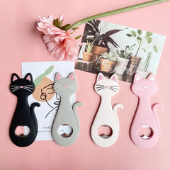 Fridge Magnet Cat Bottle Opener for Beer and Wine