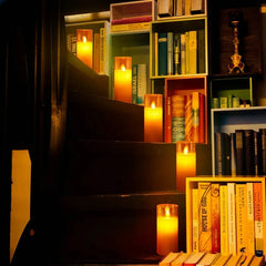 Flameless LED Pillar Candles