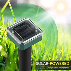 Solar Outdoor Pest Repellent with 5,000 Feet Range
