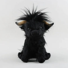🐮💛 Scottish Highland Cow Plush – Soft, Fluffy & Adorable!