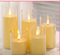 Flameless LED Pillar Candles