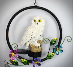 Solar Owl LED Hanging Light