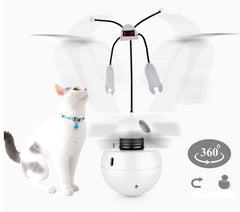 3-in-1 Robotic Laser Tumbling Cat Toy