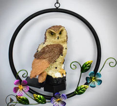 Solar Owl LED Hanging Light