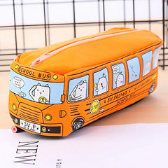 Large Capacity Bus Pencil Case