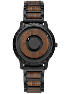 South African Red Sandalwood Minimalist Magnetic Watch
