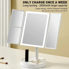 Boutique Vanity LED Make-Up Mirror (with Fold -In Side Panels)