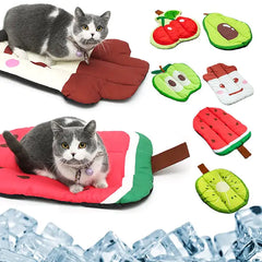 Pet Cooling Mat with Washable Oxford Fabric Blanket